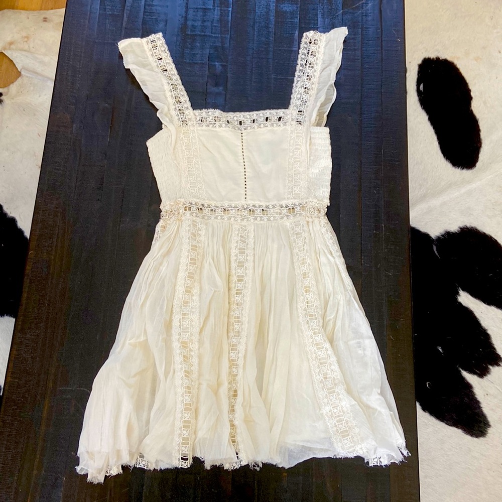 Free People white Boho dress - Picture 1 of 6